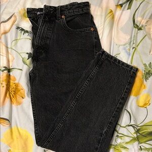 Zara Classic Black High-Waist Jeans